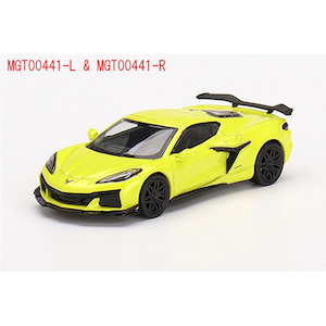 1/64 シボレー コルベット Z06 2023アクセレレートイエロー(右ハンドル)【MGT00441-R】【在庫処分】