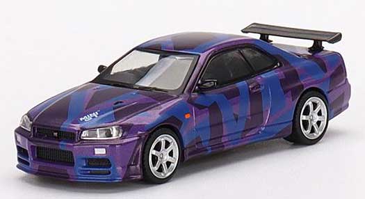 1/64 Nissan スカイライン GT-R R34 Vスペック II MINI GT