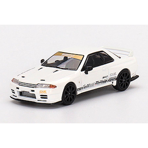 1/64 Top Secret Nissan スカイライン GT-R VR32 ホワイト(右ハンドル)【MGT00469-R】