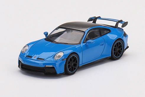 1/64 ポルシェ 911(992) GT3 シャークブルー(右ハンドル)【MGT00381-R
