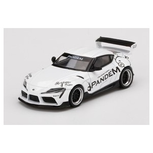 1/64 Pandem トヨタ GR スープラ V1.0 ホワイト(右ハンドル)【MGT00180-R】