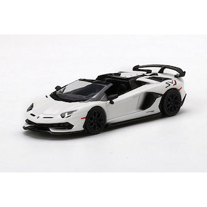 1/64 ランボルギーニ アヴェンタドール SVJ ロードスター Bianco Canopus(ホワイト)(右ハンドル)【MGT00224-R】
