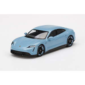 1/64 ポルシェ タイカン ターボ S フローズンブルーメタリック(右ハンドル)【MGT00225-R】
