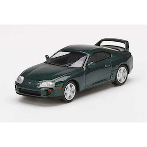 1/64 Toyota スープラ ダークグリーンパールメタリック(左ハンドル)【MGT00230-L】【在庫処分】