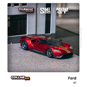 1/64 フォード GT リキッドレッド Tarmac Works Shmee 150(左ハンドル)【MGT00273-L】