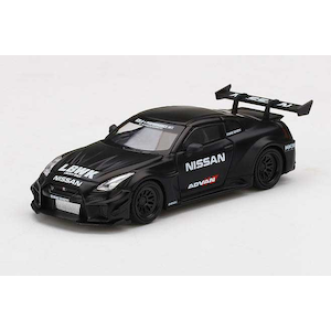 1/64 LB-Silhouette WORKS GT Nissan 35GT-RR バージョン2 マットブラック LBWK(右ハンドル) 【MGT00291-R】