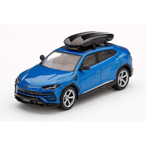 1/64 ランボルギーニ ウルス Blu Eleos(ブルー) w/ルーフボックス(左ハンドル)【MGT00172-L】