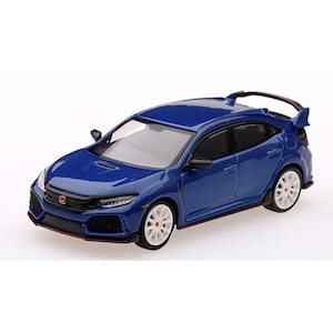 1/64 Honda シビック Type R モデューロキット装着車 ブリリアントスポーティブルー・メタリック(左ハンドル)【MGT00017-L】