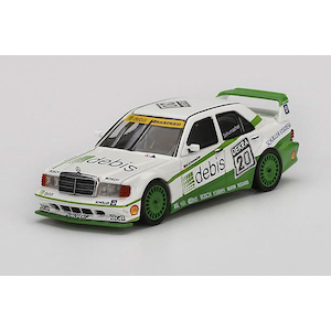1/64 メルセデス ベンツ 190E 2.5-16 エボリューション II DTM 1991 #20 M.Schumacher Zakspeed(左ハンドル)【MGT00366-L】