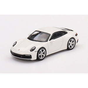 1/64 ポルシェ 911(992) カレラ S ホワイト(右ハンドル)【MGT00380-R】