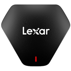 Lexar�b���L�T�[�b3-in-1�}���`�J�[�h���[�_�[USB3.1 (SD, microSD,CompactFlash�Ή�)�bLRW500U-RNNNJ