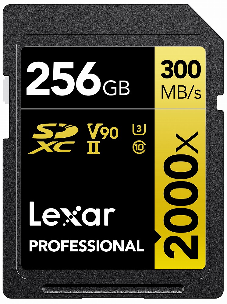 SDXCカード 128GB 2000x UHS-II U3 V90 | Lexar｜レキサー
