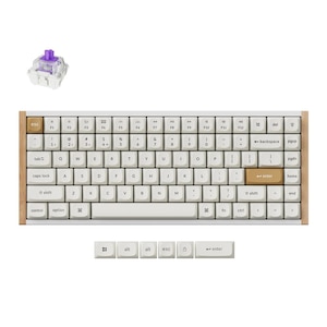 Keychron�b�L�[�N�����bK2 HE �}�O�l�b�g�X�C�b�`���� QMK ���C�����X �J�X�^���L�[�{�[�h�i�p��z��E�X�y�V�����G�f�B�V���� �z���C�g�j�bK2H-Q1-US