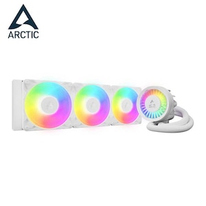 ARCTIC�b�A�[�N�e�B�b�N�bLiquid Freezer III Pro 360 A-RGB White �}���`�\�P�b�g�Ή� �I�[���C������ ����CPU�N�[���[�i�z���C�g�j�bACFRE00188A