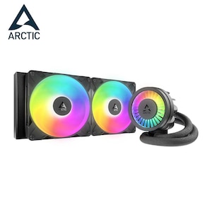 ARCTIC�b�A�[�N�e�B�b�N�b�}���`�\�P�b�g�Ή� �I�[���C������ ���� CPU�N�[���[ Liquid Freezer III Pro 280 A-RGB�i�u���b�N�j�bACFRE00183A