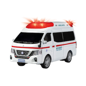 ジョーゼン｜1/32 ダートマックス　ニッサン パラメディック救急車【JRVC102-WH】｜ﾀﾞｰﾄMC 1/32 ﾆｯｻﾝﾊﾟﾗﾒﾃﾞｨｯｸｷｭｳｷｭｳｼｬ