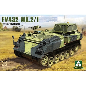 【再生産】1/35 FV432 MK.2/1 装甲兵員輸送車(インテリア付)【TKO2066】