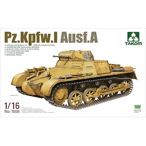 1/16 I号戦車 A型【TKO1008】