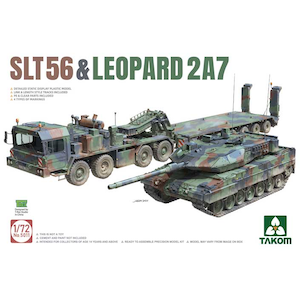 1/72 SLT56 戦車運搬車＆レオパルト2A7【TKO5011】