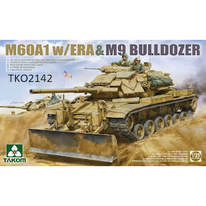 1/35 M60A1 w/ERA & M9ドーザーブレード【TKO2142】