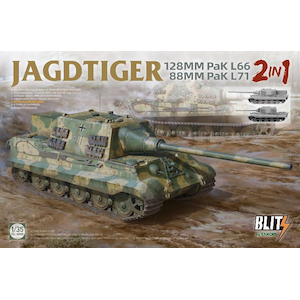 1/35 ヤークトティーガー 128mm Pak L66 / 88mm Pak L71 2 in 1【TKOB8008】