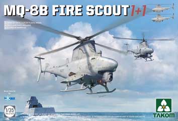 1/32 MQ-8B ファイアスカウト 無人ヘリコプター (レジンキット