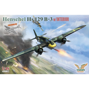 1/48 ヘンシェル Hs129B-3【TKO48002】