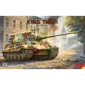���C�t�B�[���h���f���b1/35 Sd.Kfz.182 �L���O�^�C�K�[ w/�t���C���e���A�yRFM5146�z�bRFM5146 Sd.Kfz.182 �ݸ����ް w/�ٲ��ر