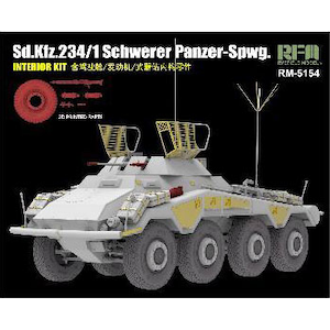 ���C�t�B�[���h���f���b1/35 Sd.Kfz.234/1 �d���b��@��w/�t���C���e���A + RFM2076���d�ό`�z�C�[��(3D�v�����^�[��)�yRFM5154B�z�bRFM5154B Sd.Kfz.234/1 w/�ٲ��ر/RFM2076