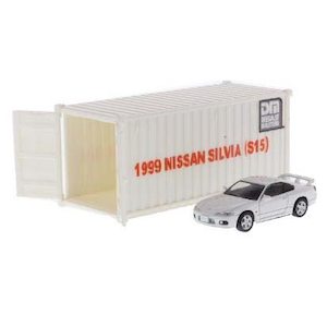 1/64 日産 シルビア S15 ホワイト RHD【DM64007】