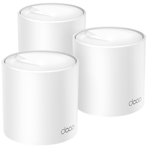 TP-Link｜ティーピーリンク｜AX3000 メッシュ Wi-Fi 6 システム（3パック）｜DECO X50 3P