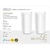 TP-Link｜ティーピーリンク｜AXE11000 Wi-Fi 6E トライバンド メッシュWi-Fi 6Eルーター（2パック）｜Deco XE200 2P