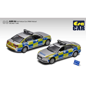 1/64　9 Audi A6 uk Police Car (PSNI Police)【AU22A60901】