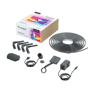 Nanoleaf(�i�m���[�t)�bNanoleaf 4D �X�N���[���~���[�{���C�g�X�g���b�v�p�b�N(85�C���`�܂ł̃e���r�⃂�j�^�[�p�j�bNF082K06-52LS