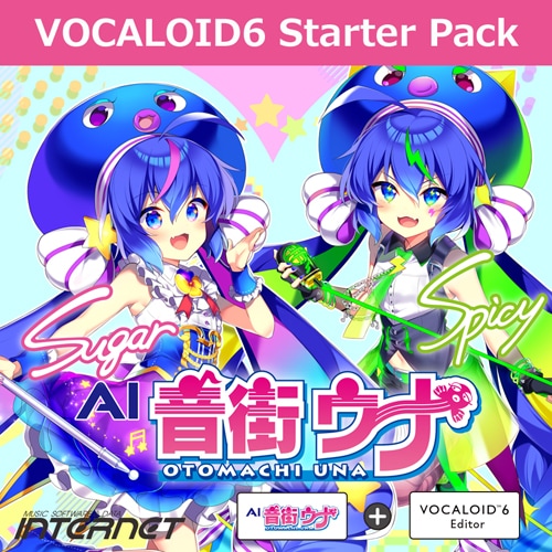 【人気急上昇】 VOCALOID6 Starter Pack AI 音街ウナ Complete【ダウンロード版 DTM・DAW