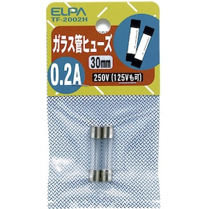�d�k�o�`�b�K���X�ǃq���[�Y 30mm 250V 0.2A�bTF-2002H