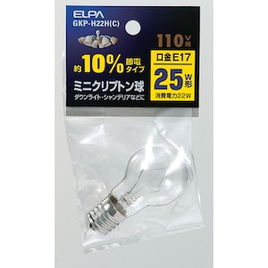 �d�k�o�`�b�~�j�N���v�g���� 25W�` E17 �N���A�bGKP-H22H(C)