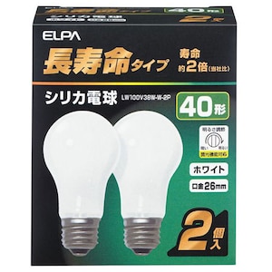 �d�k�o�`�b�������V���J�d�� 40W�`�i�z���C�g�j�y2�Z�b�g�z�bLW100V38W-W-2P
