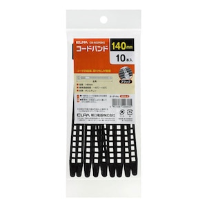 �d�k�o�`�b�R�[�h�o���h�@140mm�@10�{���@�u���b�N�bCB-N03P(BK)