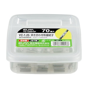 �d�k�o�`�b�˂����킹�`�ڑ��q VC-1.25 70���bVC-125B70P