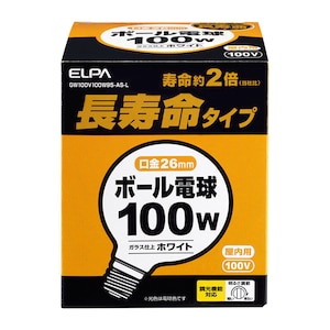 �d�k�o�`�b�������{�[���� 100W�@G95�i�z���C�g�j�bGW100V100W95-AS-L
