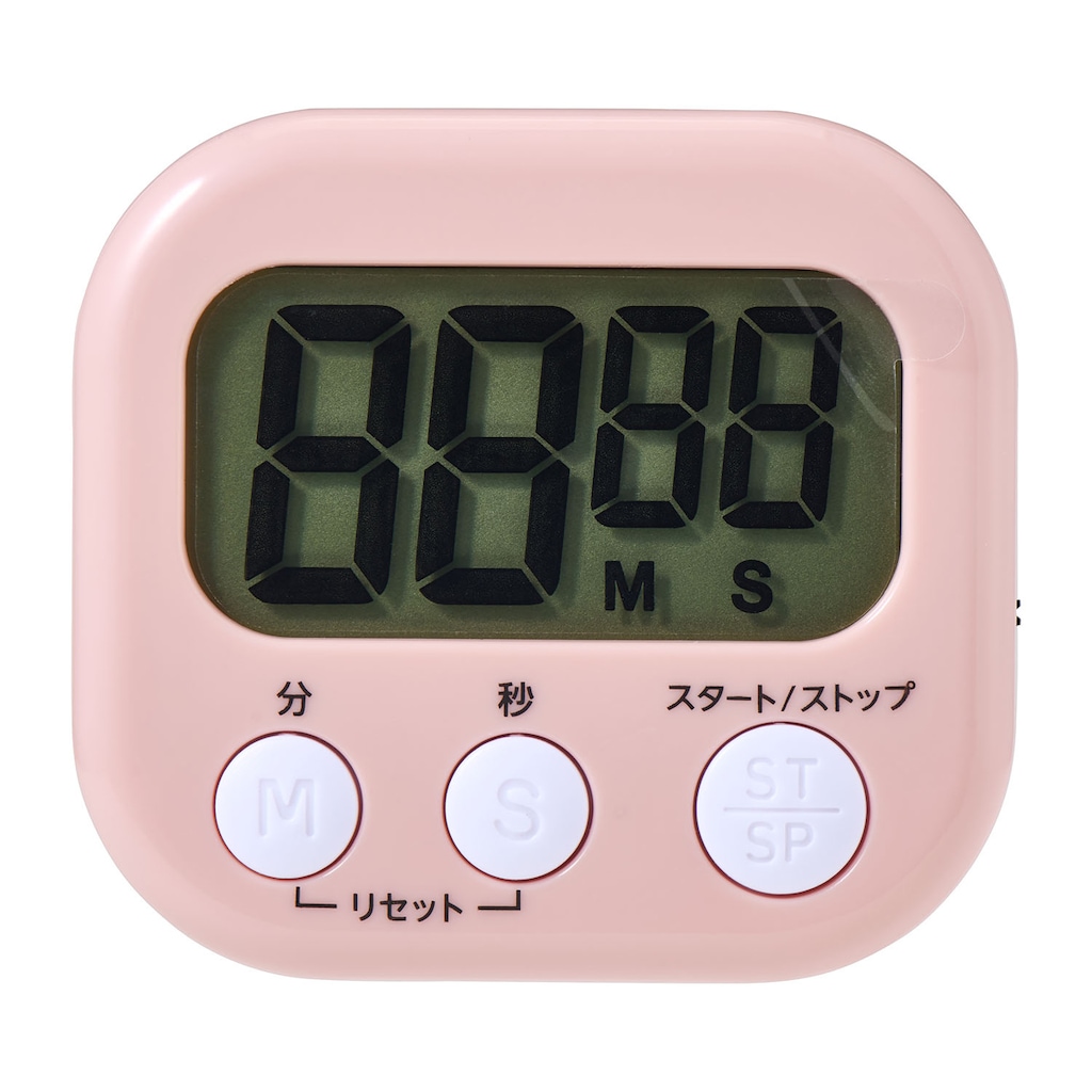 キッチンタイマー ピンク | ELPA | TIM-01(PK) | Joshin web
