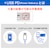 �d�k�o�`�b�ʃX�C�b�`�tUSB�^�b�v�i3��/1m/USB A�~1�AC�~1�j�@�z���C�g�bWLK-3221SUC(W)