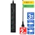 �d�k�o�`�b�ʃX�C�b�`�tUSB�^�b�v�i3��/2m/USB A�~1�AC�~1�j�@�u���b�N�bWLK-3222SUC(BK)