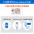 �d�k�o�`�b�ʃX�C�b�`�tUSB�^�b�v�i3��/2m/USB A�~1�AC�~1�j�@�u���b�N�bWLK-3222SUC(BK)