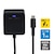 ELPA�b���T�[�W�t�� �ϗ�USB�[�d��PD1m  USB-C�P�[�u����̌^ PD 20W �܂肽���݃v���O�i�u���b�N�j�bCHCR-SP10BK