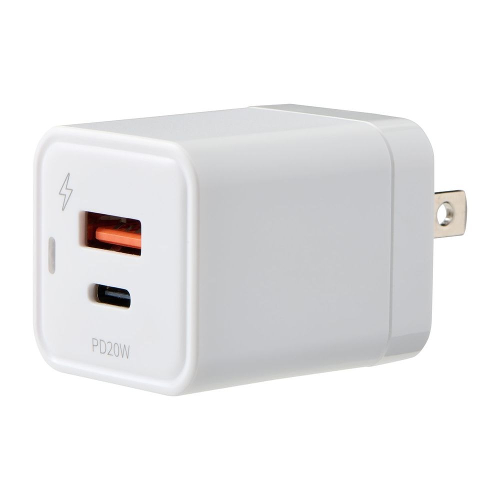 ageloc WellSpa 美顔器 USB充電式【交渉中】 耐雷USB充電器A＆C付PD20（ホワイト） | ELPA | CHR