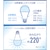 �d�k�o�`�bLED�d�� ��ʓd���` 100W�`����/1520lm�i�����F�����j�y1�z�bLDA11N-G-E26-J