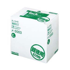 �R�N���b�^�b�N���� �����p �tⳃ^�C�v 74�~25mm 100���~40�{�i�C�G���[�j�b�-3003