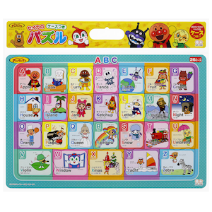 サンスター文具｜知育パズル ABC それいけ！アンパンマン｜APﾁｲｸﾊﾟｽﾞﾙABC2021
